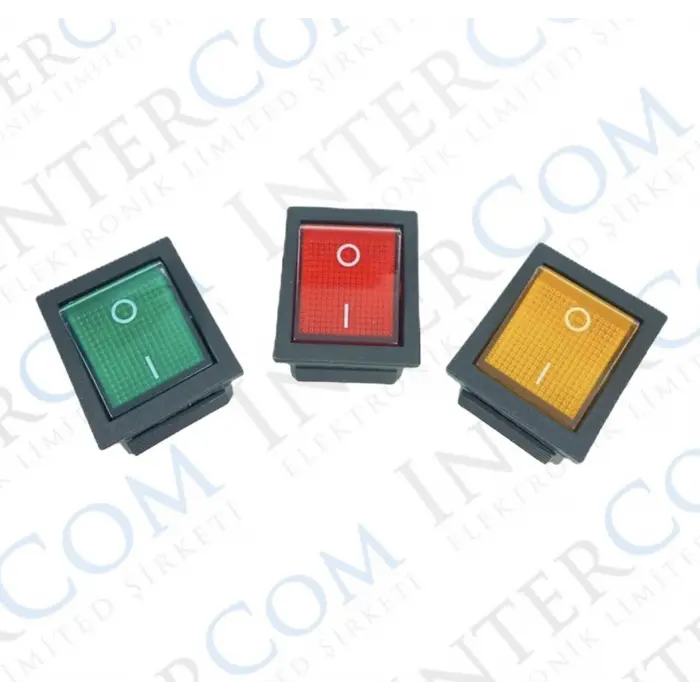 IC-104 Geniş Işıklı Anahtar ON-OFF