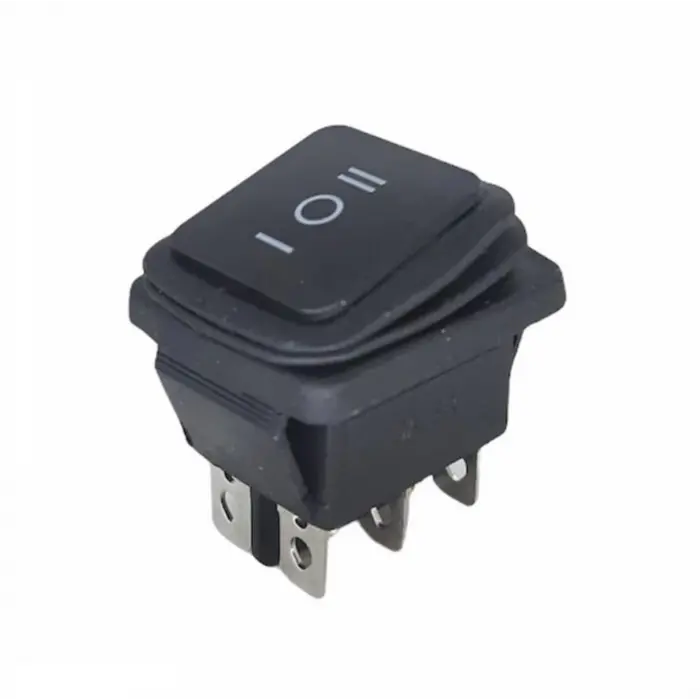 IC-108W GENİŞ IŞIKSIZ ANAHTAR ON-OFF-ON 6P KÖRÜKLÜ