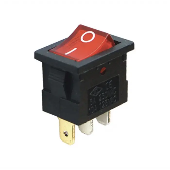 IC-118 Mini Işıklı Anahtar 3P