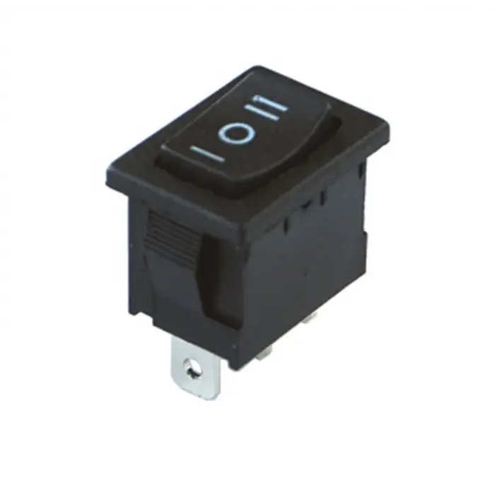 IC-123A Mini Işıksız YAYLI Anahtar MOM-OFF-MOM