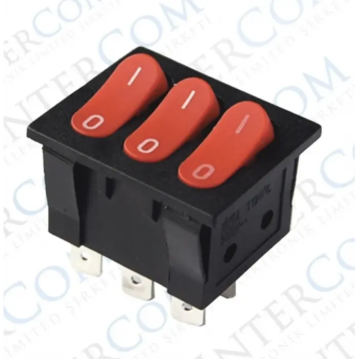 IC-136 Üçlü Işıksız Anahtar ON-OFF 6P