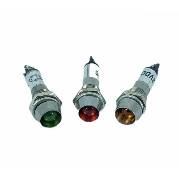 IC-225 Sinyal Lambası Ø8mm Metal