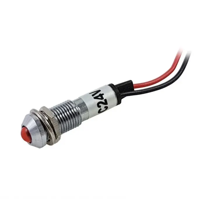 IC-225A Sinyal Lambası Ø8mm Kablolu