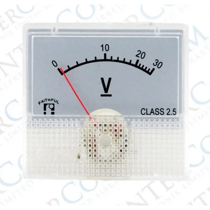 IC-230A 0-30VDC Analog Gösterge 45x48mm