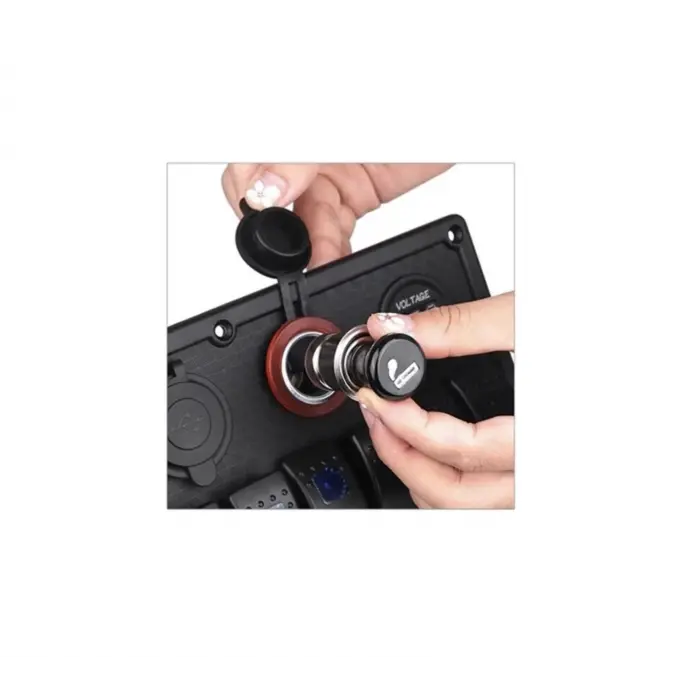 IC-246B-6 10A ÇAKMAK VE ŞASE SOKET 12V