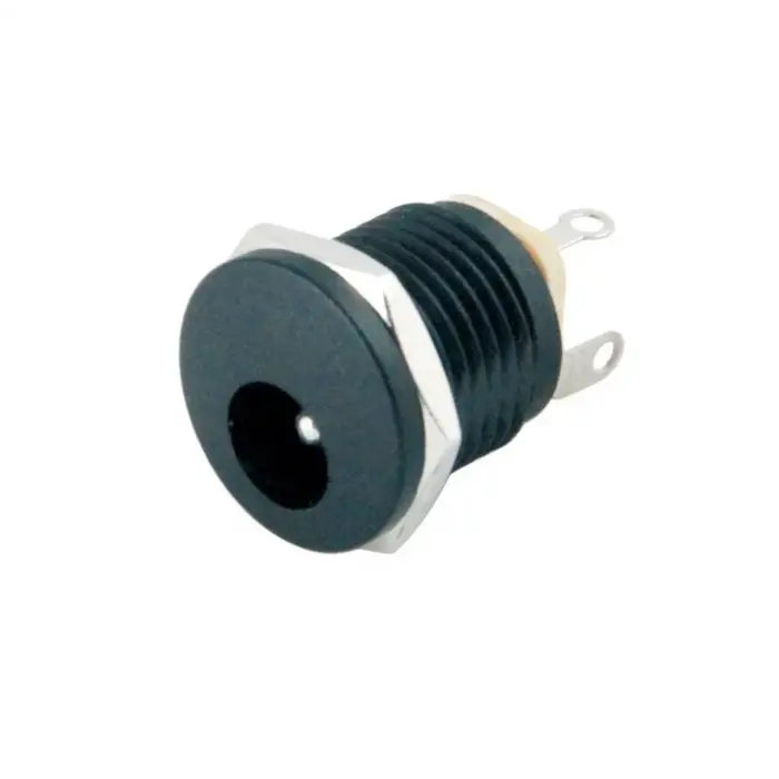 IC-257 DC Jak 2.1mm Somunlu Ø12mm