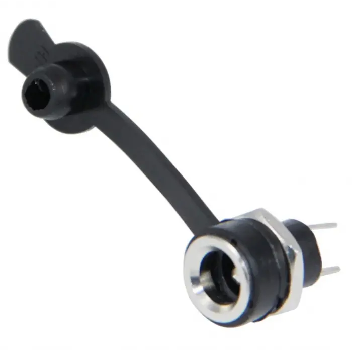 IC-258B Jak DC 2.1mm Korumalı Ø8mm