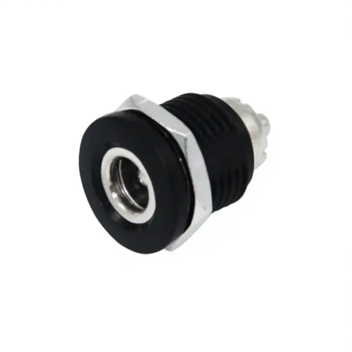 IC-258C Jak DC 2.1mm İçi Metal Ø12mm