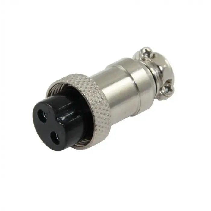 IC-261M 16MM Mayk Fiş 2 li Şase Dişi