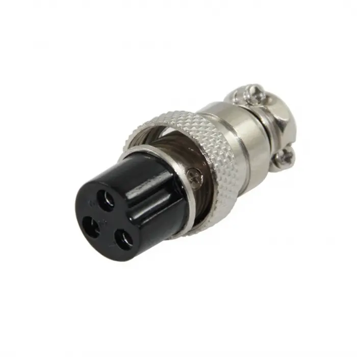 IC-261M 16MM Mayk Fiş 3 lü Şase Dişi