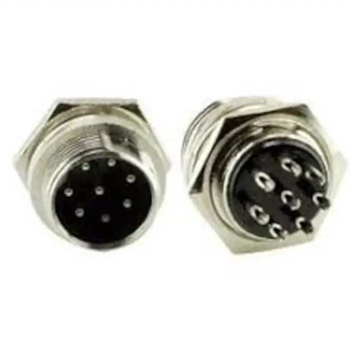 IC-261M 16MM Mayk Fiş 8 li Şase Erkek