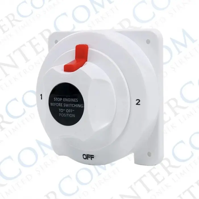 IC275B AKÜ ŞALTERİ 175A 3P 12-24V 1+2 ÇİFT DEVRELİ 133MM