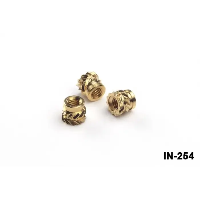 IN-254 M2,5 x 4 mm Prinç İnsert