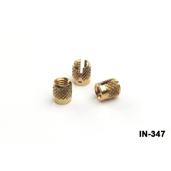 IN-347 M3 x 4.7 mm Genleşen Pirinç Insert