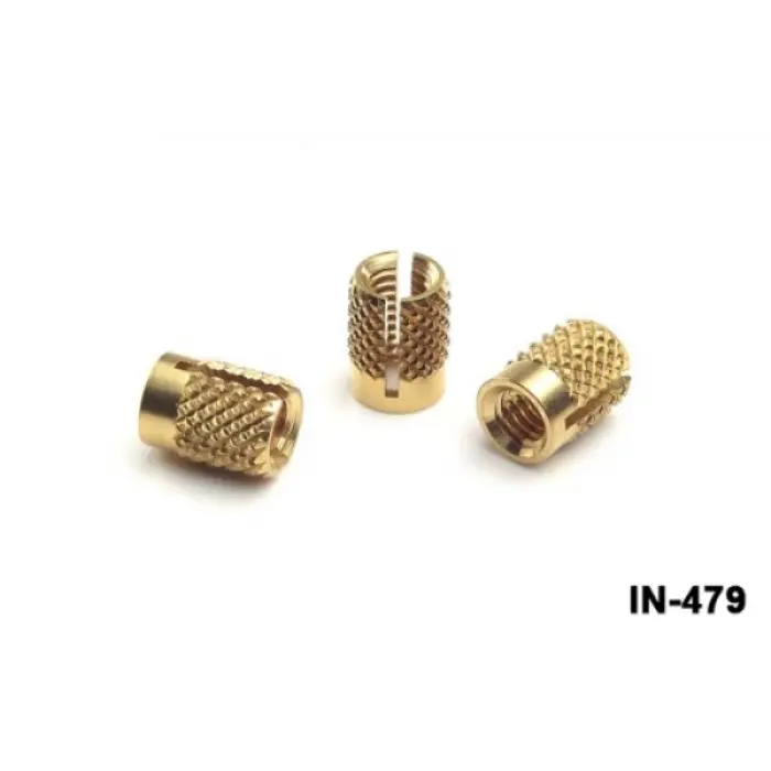 IN-479 M4 x 7.9 mm Genleşen Pirinç Insert
