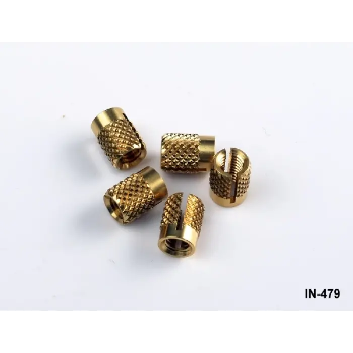 IN-479 M4 x 7.9 mm Genleşen Pirinç Insert