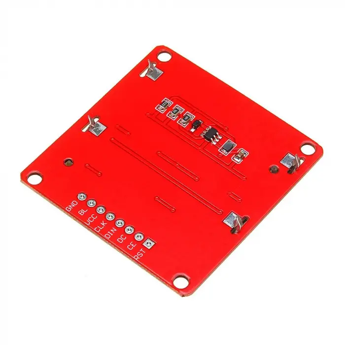 Kırmızı Nokia 5110 84×48 LCD