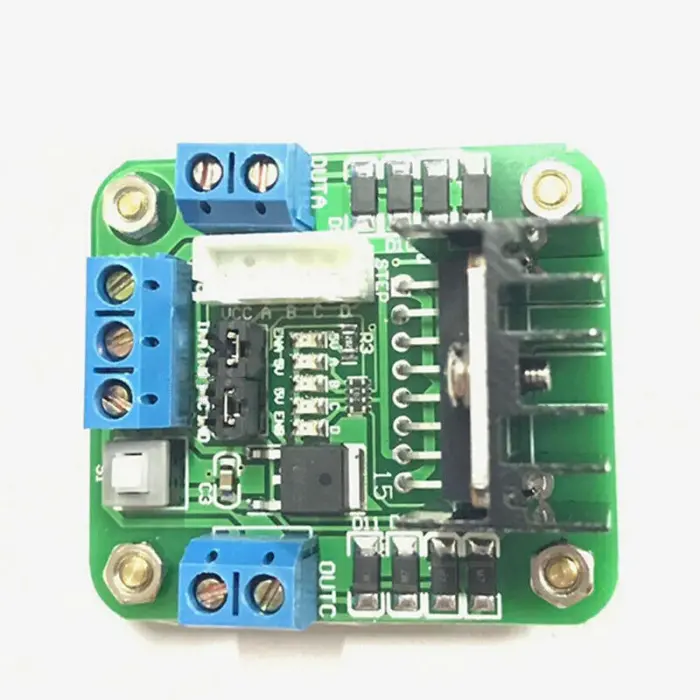 L298N Yeşil Çift H Bridge DC/Step Motor Sürücü Kartı