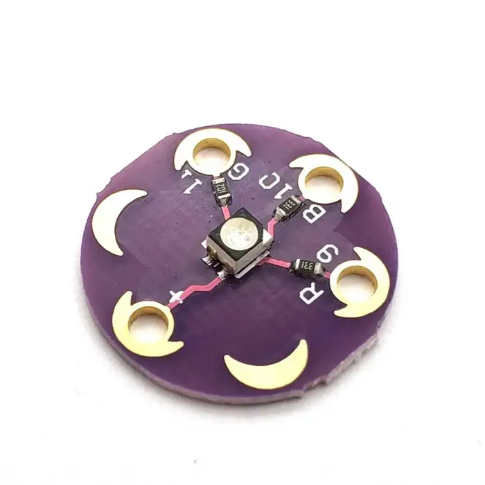 Lilypad Üç Renkli RGB LED Modülü