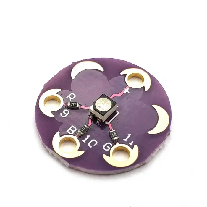 Lilypad Üç Renkli RGB LED Modülü