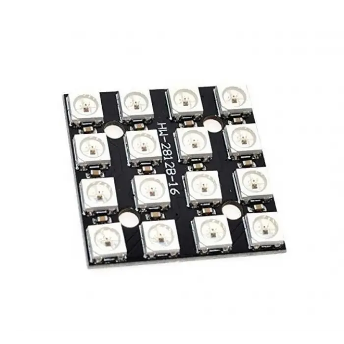 Lilypad WS2812B 4×4 RGB LED Modülü