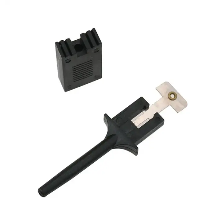 Logic Analyzerlar için Siyah Kanca Klips Test Probu