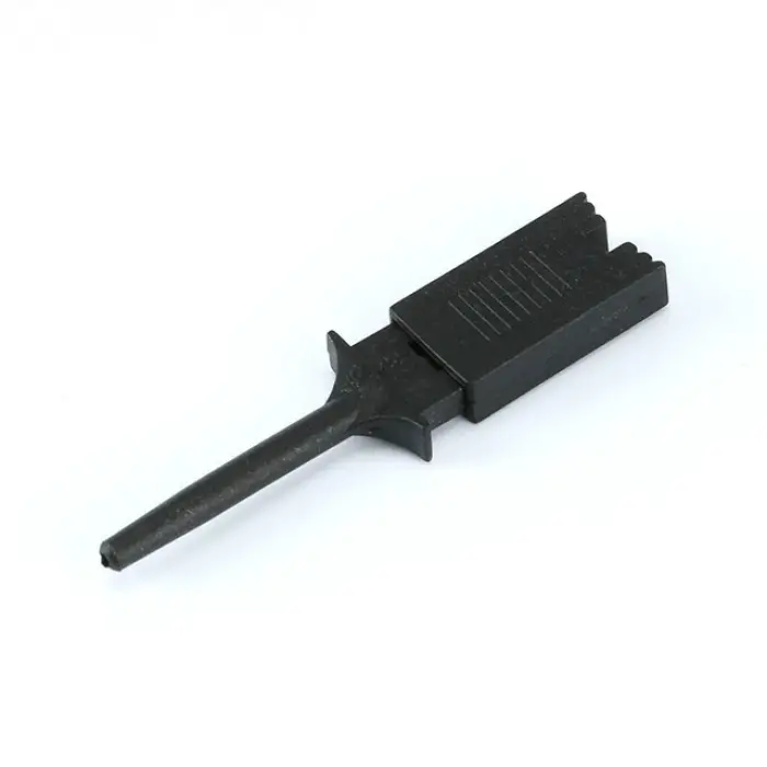 Logic Analyzerlar için Siyah Kanca Klips Test Probu