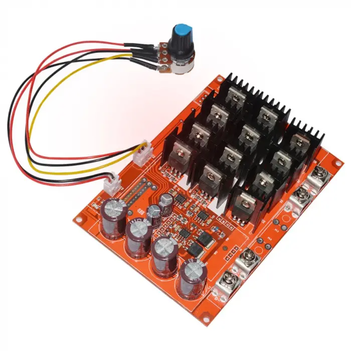MAX DC 10V-50V 60A 3000W PWM Motor Hız Kontrolcüsü
