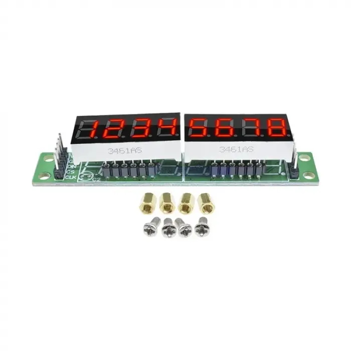 MAX7219 8li 7 Segment Display Modülü