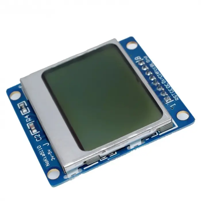 Nokia 5110 84×48 LCD (Mavi Arka Işıklı)