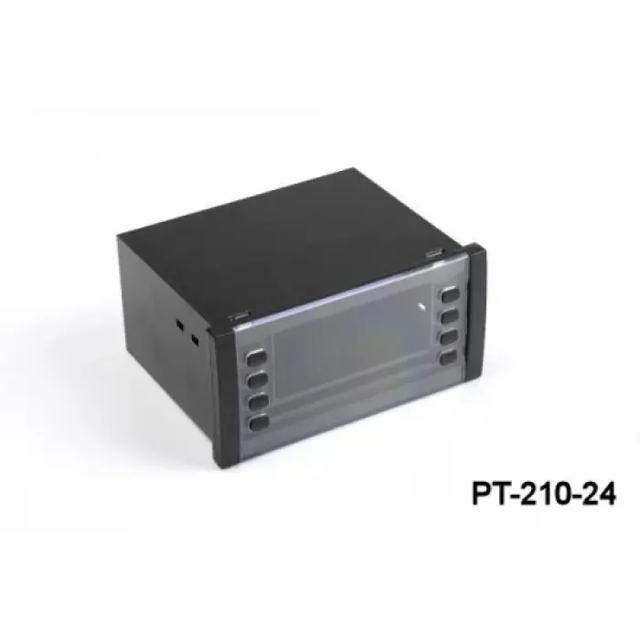 PT-210-24 72 x 144 x 115 Display&butonlu panel tipi