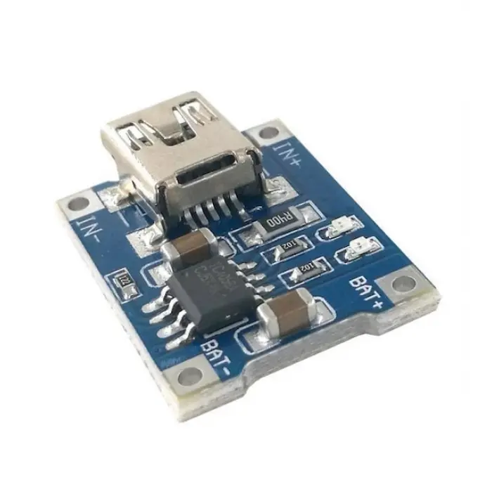 TP4056 1A Lityum Batarya Şarj Modülü