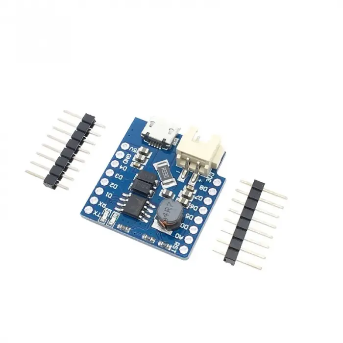 WeMos D1 Lithium Batarya Şarj Kartı