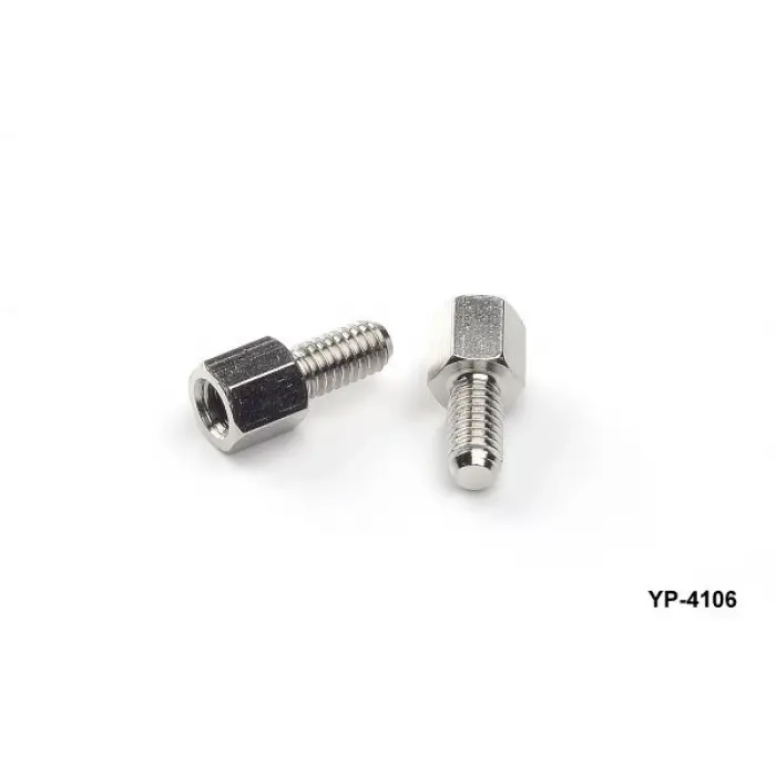 YP-4100 M4 Pirinç Erkek-Dişi Yükseltme Parçası