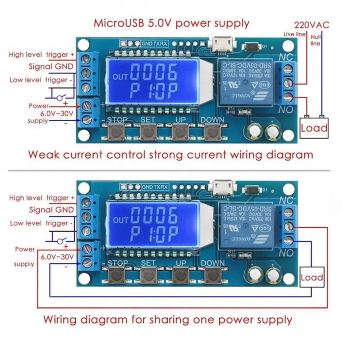 Zamanlayıcılı Röle Modülü