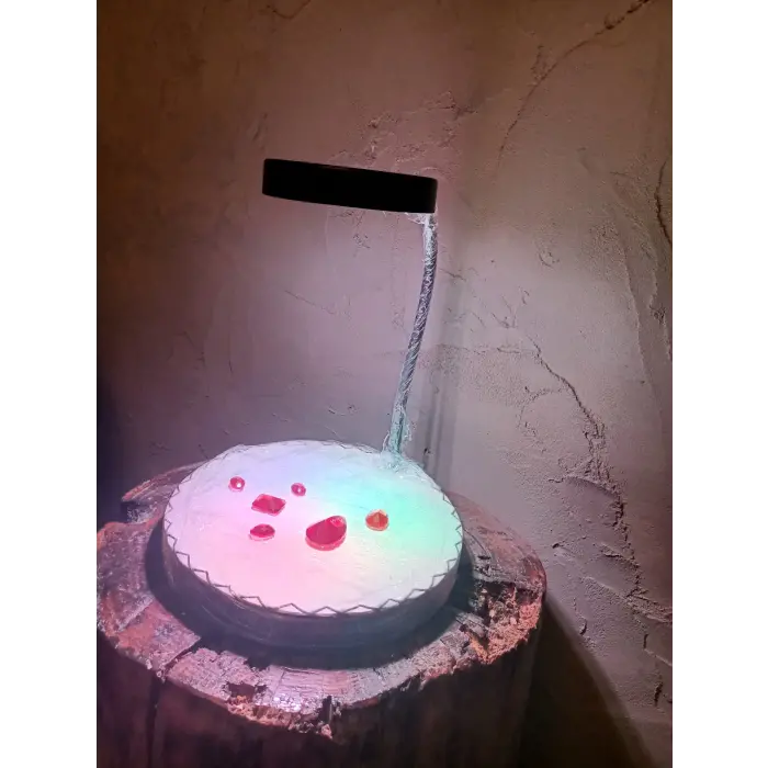 Zultanit Taş İçin Masaüstü Led Lamba