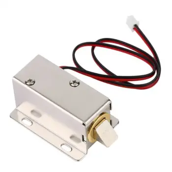12V DC 0.6A 7.5W Solenoid (Elektronik Kapı Kilidi için)