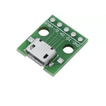 2.54mm Micro USByi DIPe Dönüştürücü Modülü