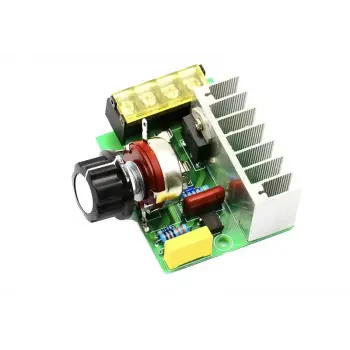 4000W 220V AC SCR Voltaj Regülatörü Dimmer(Metal Kasasız)