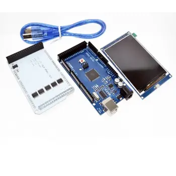 Arduino UNO R3 + 2.4 TFT LCD + Adaptör + USB Kablo