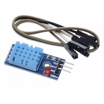 DHT11 Sıcaklık ve Nem Sensör Modülü(LEDli)