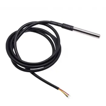 DS18B20 Su Geçirmez 1m Kablolu Sıcaklık Sensörü