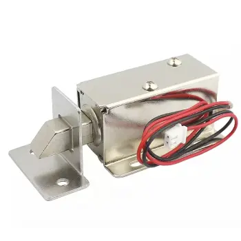Elektronik Dolap Kapısı Kilidi için 12V DC Solenoid Elektromıknatıs