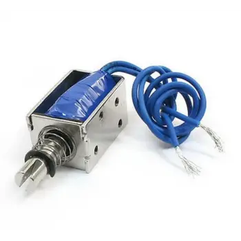 JF-0630B DC 24V 300mA İtme Çekme Solenoid Elektromıknatıs