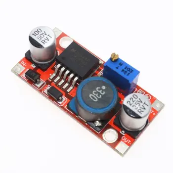 LM2596S-ADJ Kırmızı DC-DC Ayarlanabilir Gerilim Azaltıcı Modülü