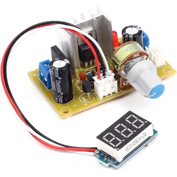 LM317 AC/DC Dönüştürücü - DC/DC Ayarlanabilir Voltaj Regülatör Modülü
