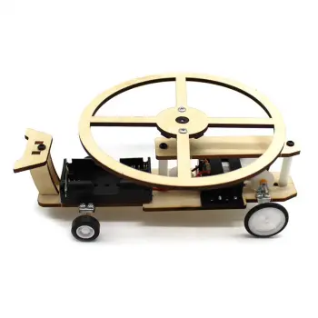 Motorlu Tekerlekli Ahşap Helikopter Uçak Kiti