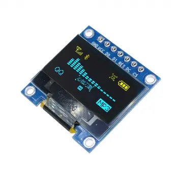 0.96 7 Pinli SPI İletişimli OLED LCD Modülü
