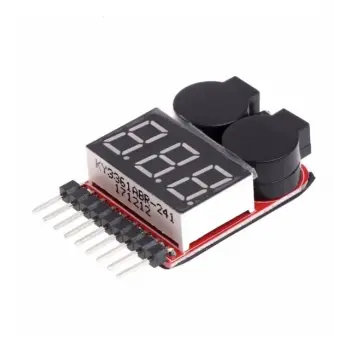 1-8S Lipo Seviye Ölçer ve Alarm Modülü