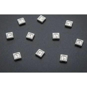 1 Paket (10 Parça) NeoPixel 5050 RGB LED (Dahili Sürücü Çipi ile Birlikte)